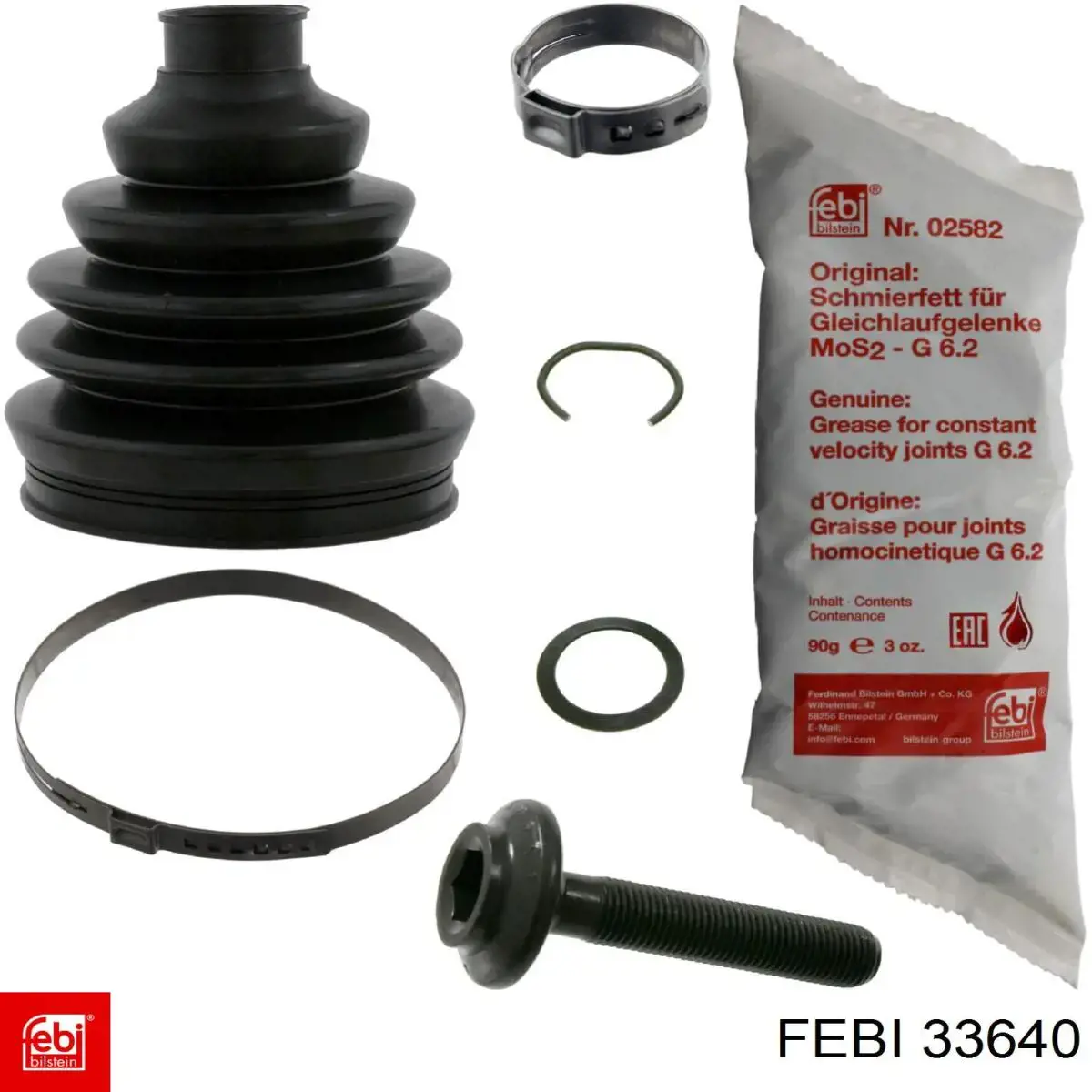 Шків колінвала (демпфер ) Febi 33640 ціна, від 56.09 USD