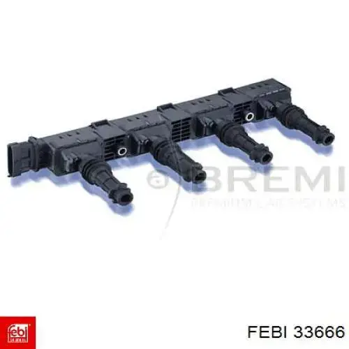 Котушка запалювання Febi 33666 ціна, від 45.94 USD