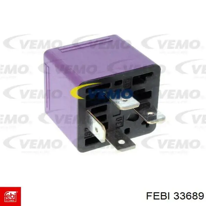 Реле електробензонасосу Febi 33689 ціна, від 3.92 USD