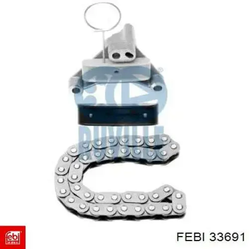 Купити 33691 Febi Ланцюг ГРМ, верхня