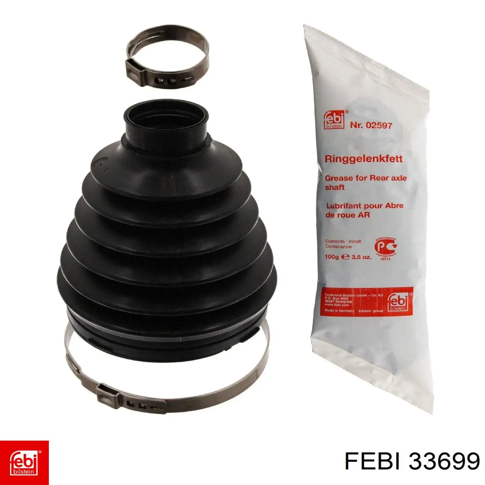 Шків колінвала (демпфер ) Febi 33699 ціна, від 82.22 USD