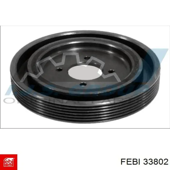 Купити 33802 Febi Шків колінчастого вала