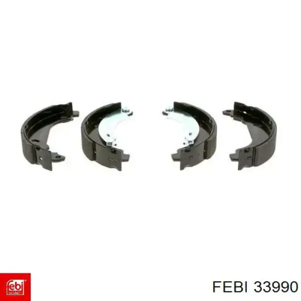 33990 Febi Колодки гальмівні задні, барабанні