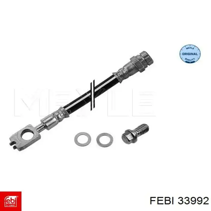 Шланг гальмівний задній, лівий Febi 33992 ціна, від 10.31 USD
