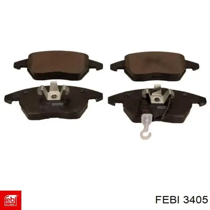 Кільце стопорне підшипника передньої маточини Febi 3405 ціна, від 1.53 USD