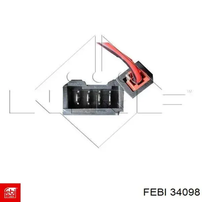 34098 Febi Повітряний фільтр двигуна