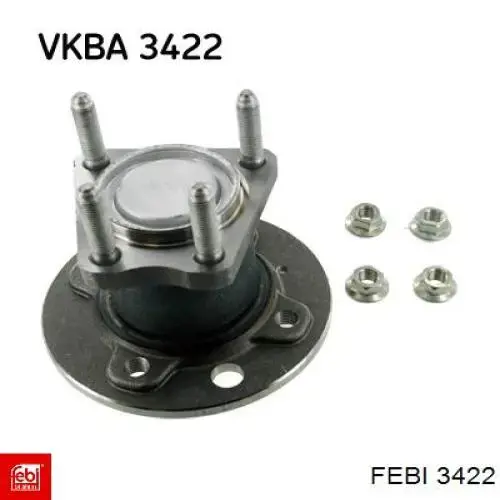 Купити 03422 Febi Комплект прокладок двигуна, нижній