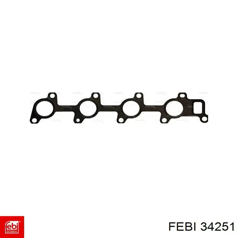 Шланг гальмівний передній Febi 34251 ціна, від 9.70 USD