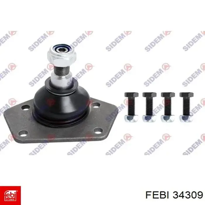Купити 34309 Febi Кульова опора, нижня