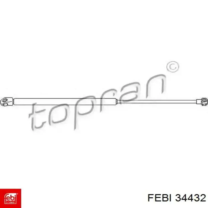 Купити 34432 Febi Амортизатор двері багажника