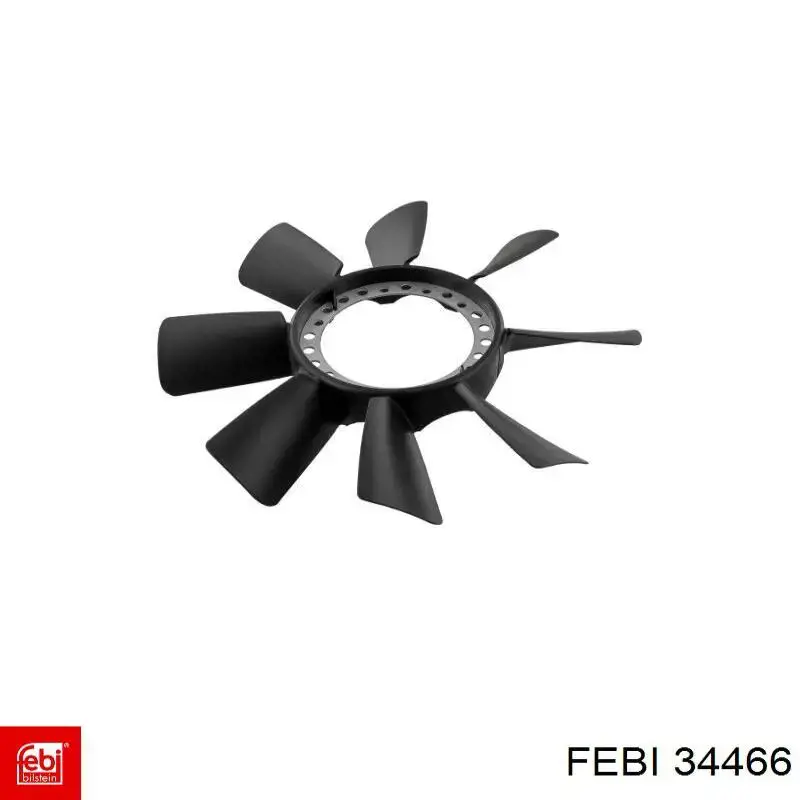 Купити 34466 Febi Вентилятор/крильчатка радіатора охолодження