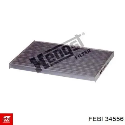 Купити 34556 Febi Фільтр салону вугільний