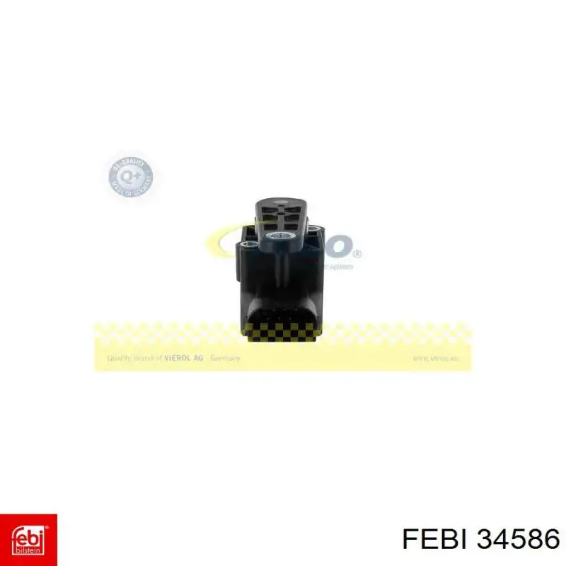 Датчик рівня положення кузова, задній Febi 34586 ціна, від 39.27 USD