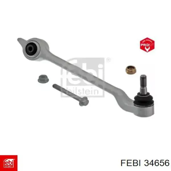 Важіль передньої підвіски нижній, правий Febi 34656 ціна, від 39.47 USD