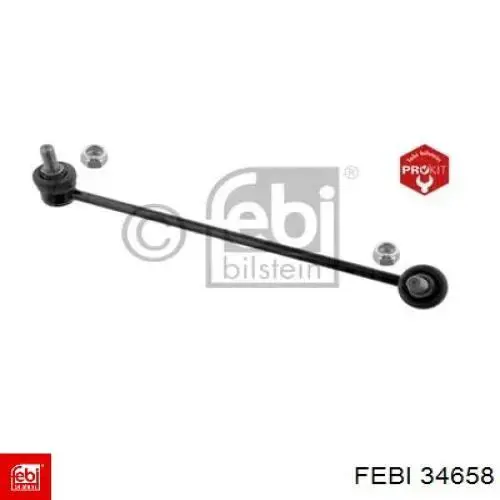 Стійка стабілізатора, переднього, права Febi 34658 ціна, від 9.73 USD