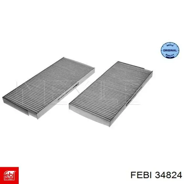 Фільтр повітряний обігрівача Febi 34824 ціна, від 8.74 USD