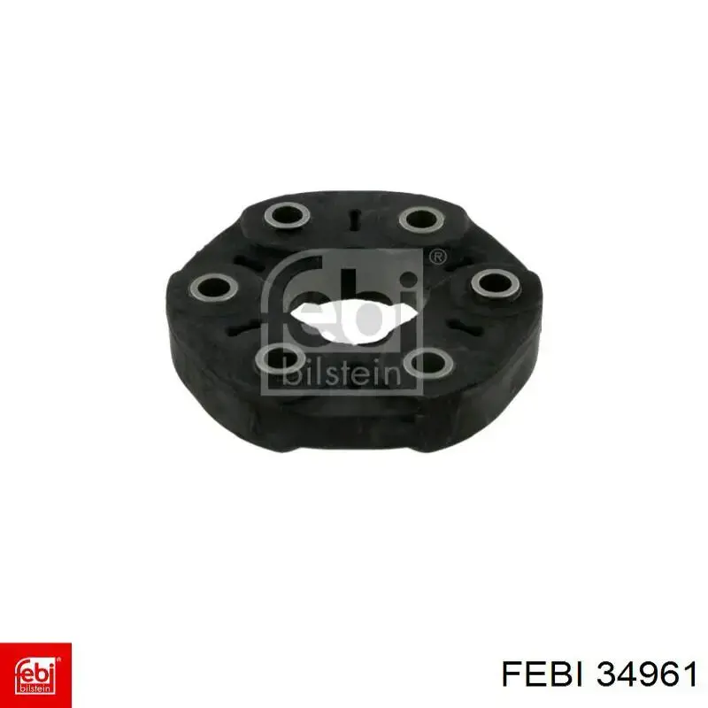 Муфта кардана еластична, передня JK414684BA Ford