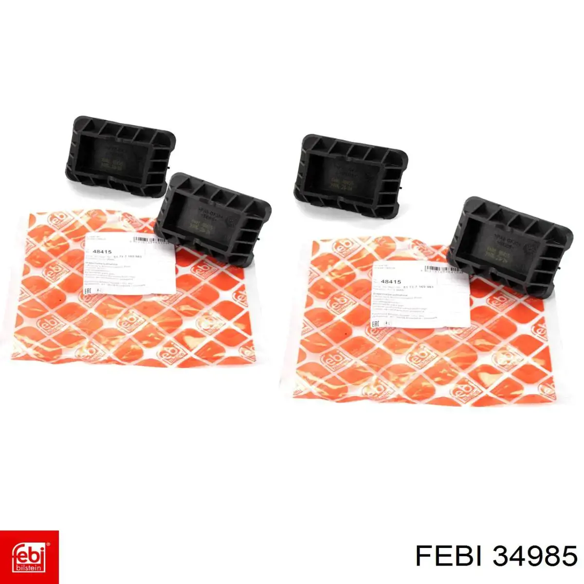 Подушка домкрата нижня, піддомкратники Febi 34985