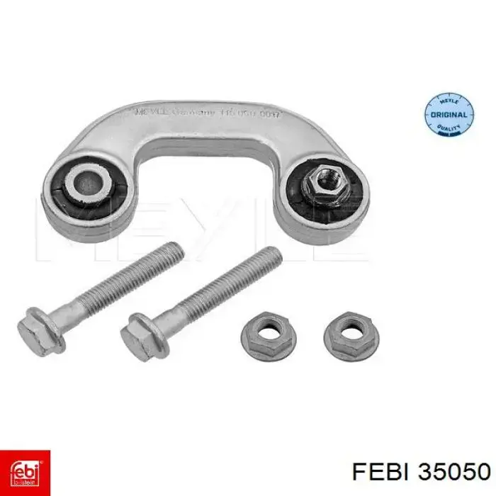 Купити 35050 Febi Шланг/патрубок радіатора охолодження, нижній