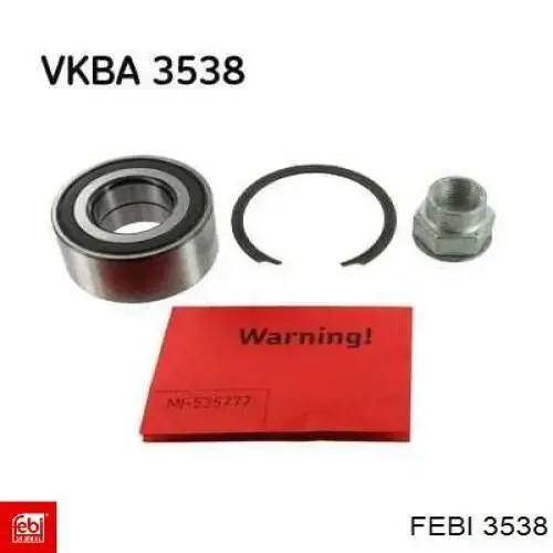 3538 Febi Опора карданного валу