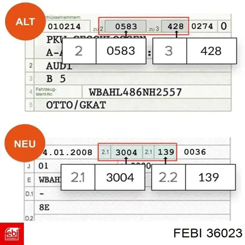 Купити 36023 Febi Фільтр салону вугільний