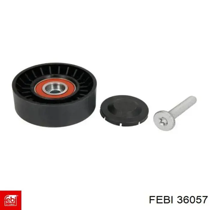 Ролик приводного ременя, паразитний Febi 36057 ціна, від 15.42 USD