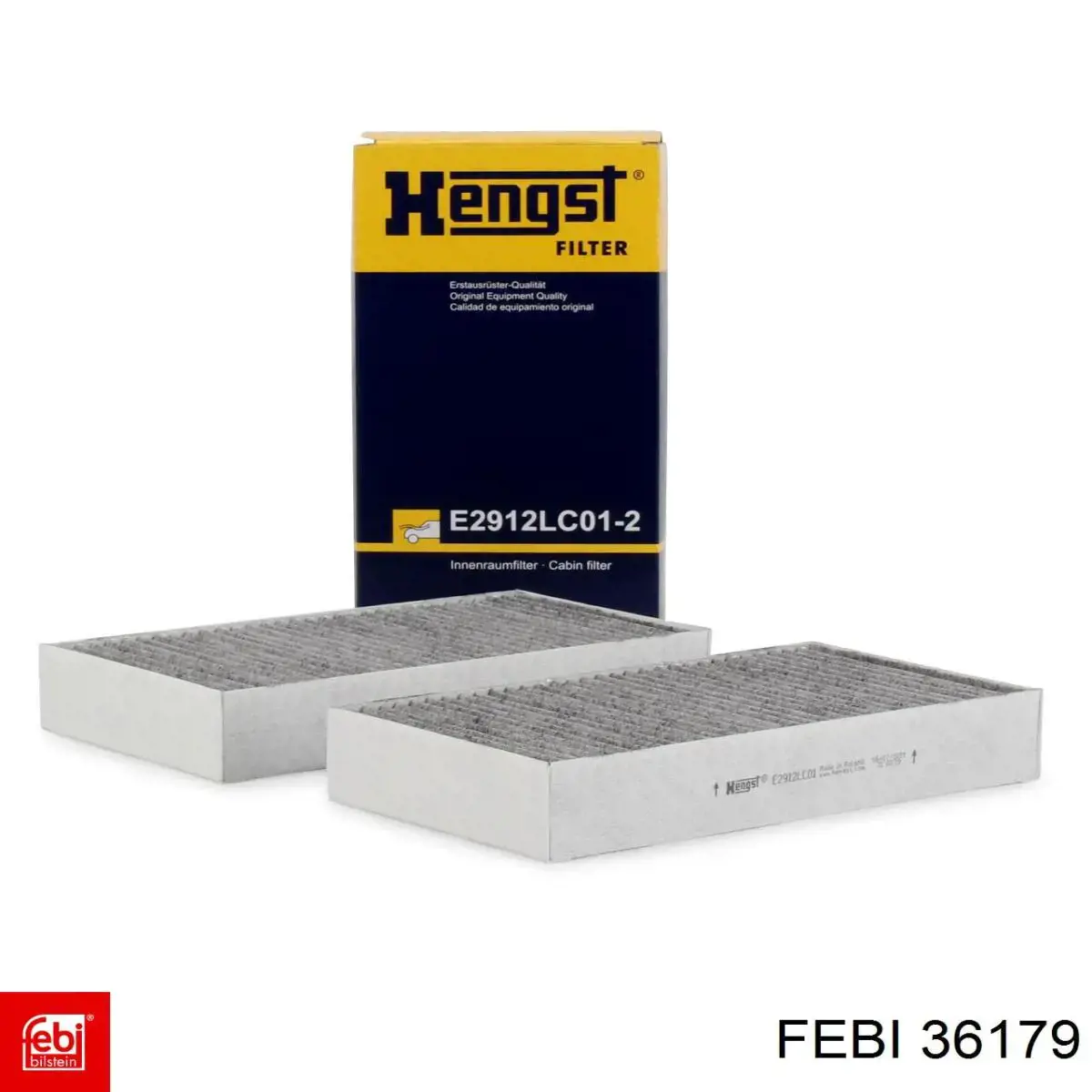 Фільтр повітряний обігрівача Febi 36179 ціна, від 24.40 USD
