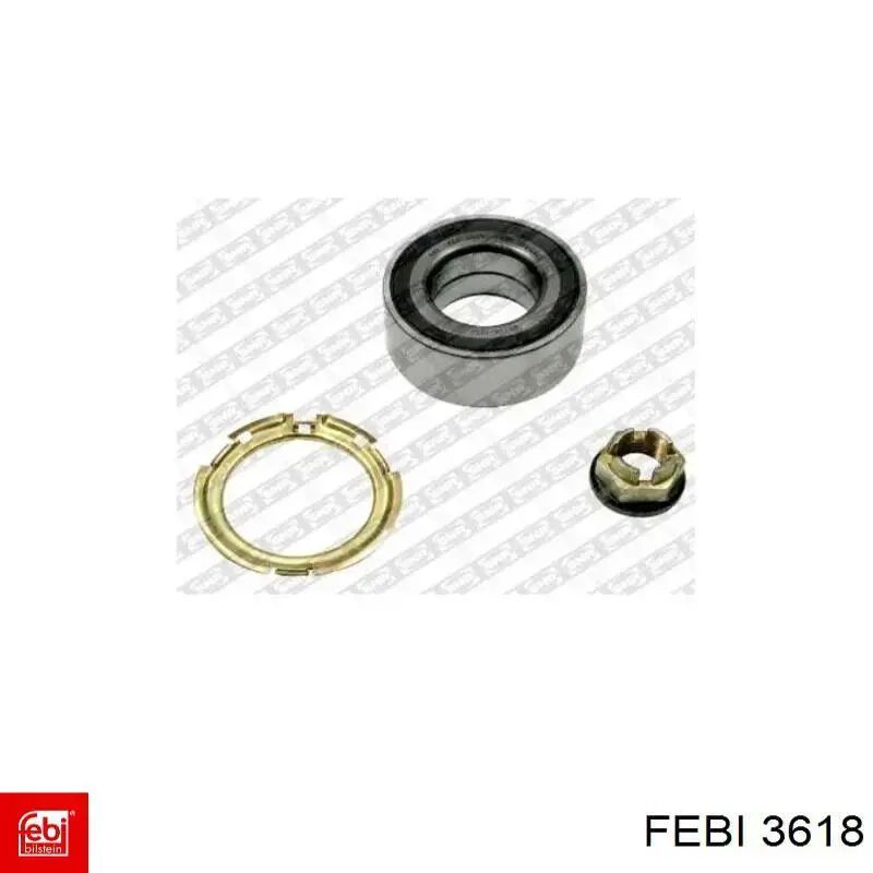 Подушка стабілізатора Febi 3618 ціна, від 0.87 USD