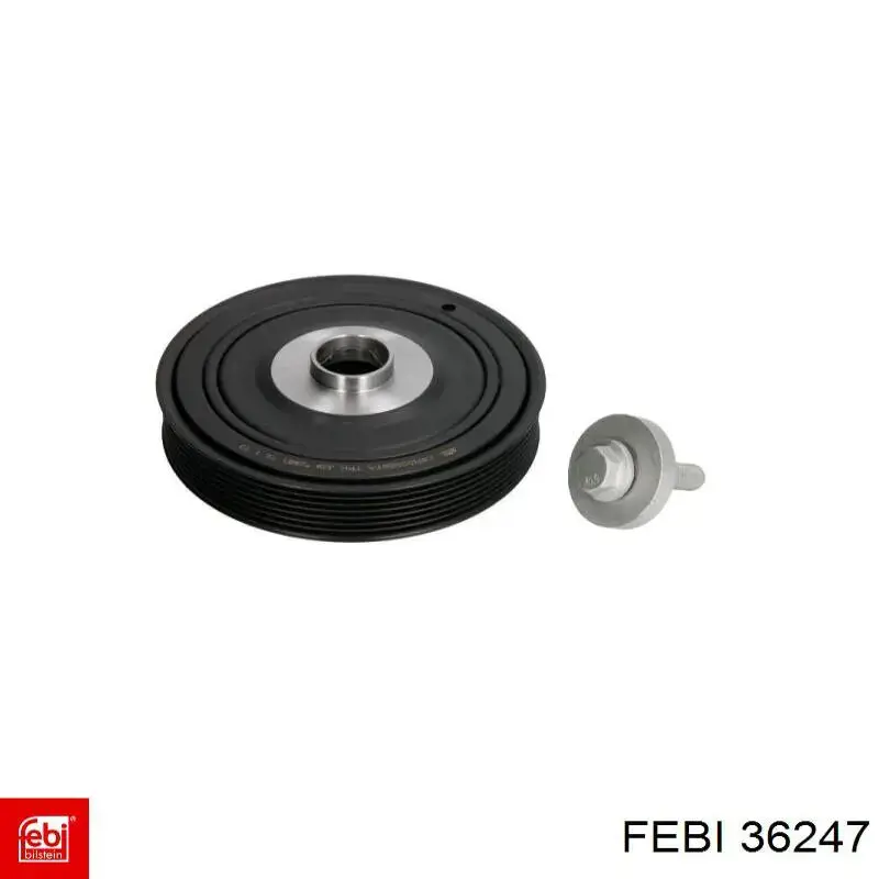 Шків колінвала (демпфер ) Febi 36247 ціна, від 66.31 USD
