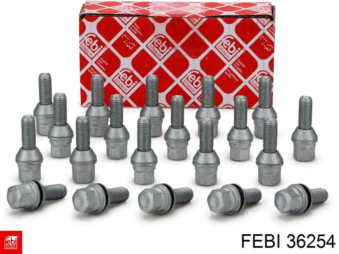 Колісний болт Febi 36254 ціна, від 3.04 USD