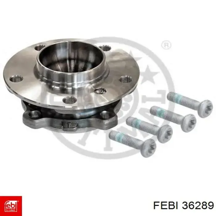 Маточина колеса передня Febi 36289 ціна, від 70.83 USD