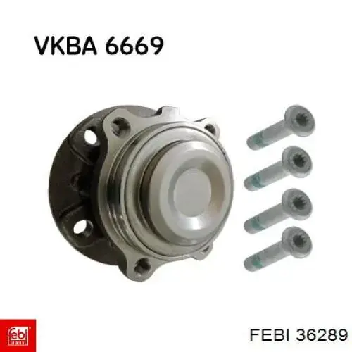 Купити 36289 Febi Маточини передніх коліс