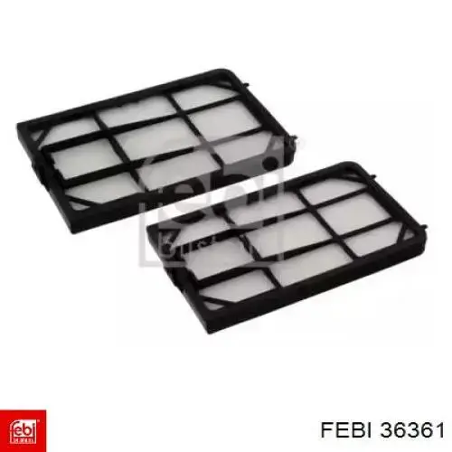 Фільтр повітряний обігрівача Febi 36361 ціна, від 14.25 USD