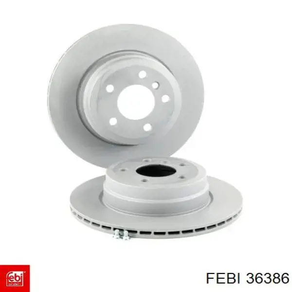 Купити 36386 Febi Диск заднього гальма