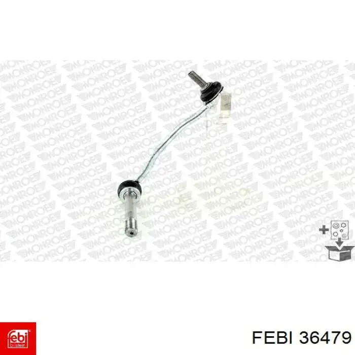 Шланг гальмівний задній 36479 Febi