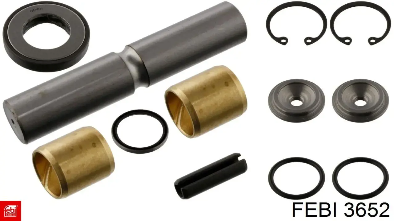 Шворінь колеса Febi 3652 ціна, від 38.45 USD