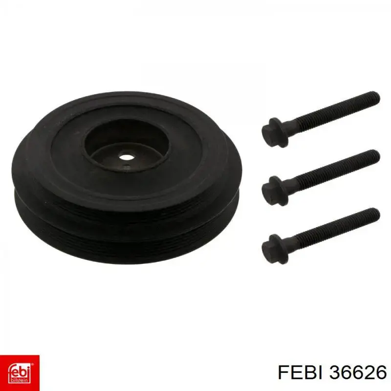 Шків колінвала (демпфер ) Febi 36626 ціна, від 83.91 USD