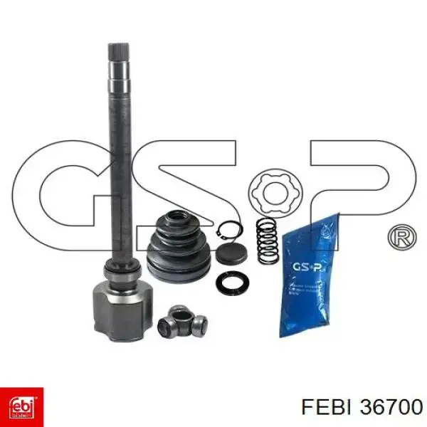 Ремкомплект переднього стабілізатора Febi 36700 ціна, від 15.57 USD