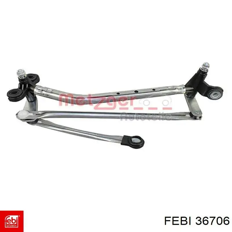Трапеція щіток лобового скла Febi 36706 ціна, від 64.74 USD