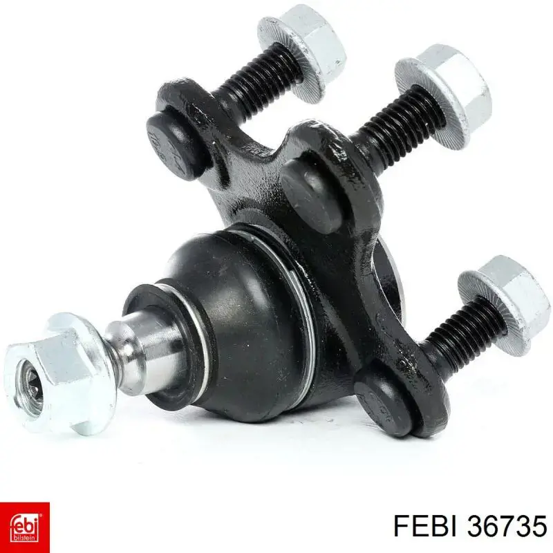 Кульова опора, нижня, ліва Febi 36735 ціна, від 16.96 USD