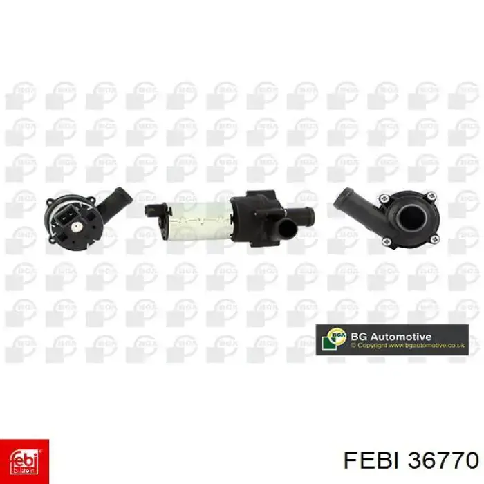 Купити 36770 Febi Водяний насос охолодження електро додатковий
