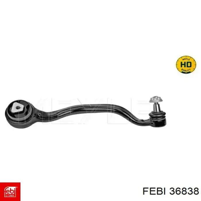 Важіль передньої підвіски нижній, правий Febi 36838 ціна, від 67.66 USD