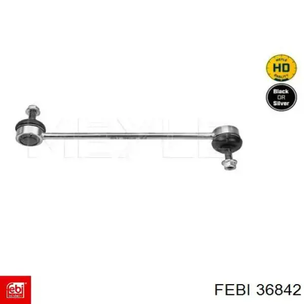 Шланг/патрубок радіатора охолодження, нижній Febi 36842