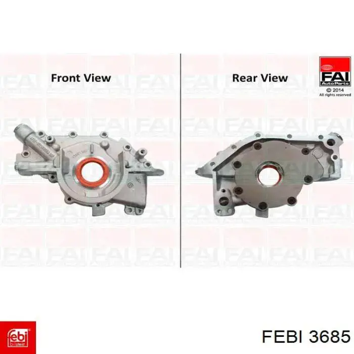 Помпа масляна Ford 6155907 ціна, від 47.55 USD