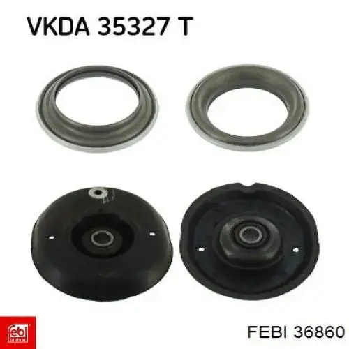 Опора стійки амортизатора переднього Febi 36860 ціна, від 12.87 USD