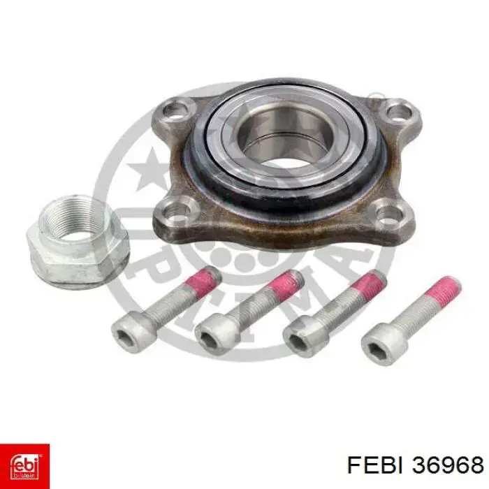 Підшипник ступиці 36968 Febi