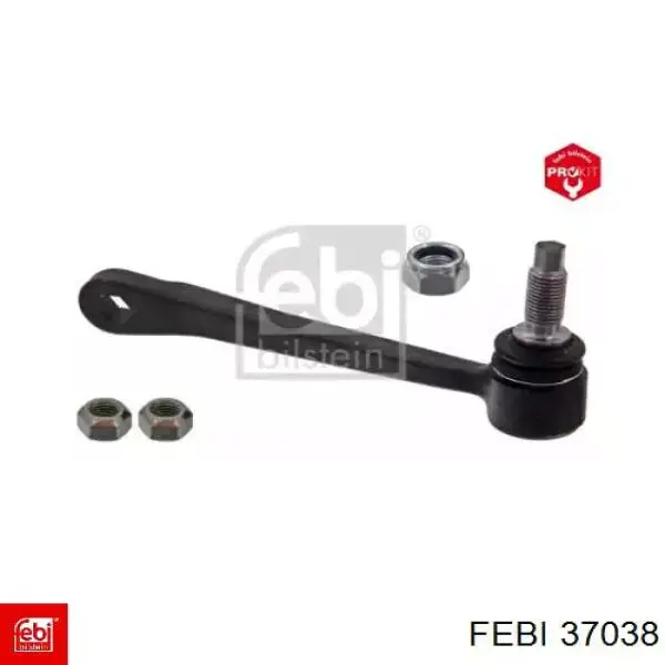 Стійка стабілізатора, переднього, права Febi 37038 ціна, від 23.65 USD
