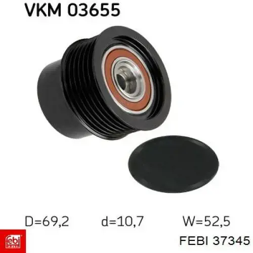 Купити P0138 General Motors Шків генератора