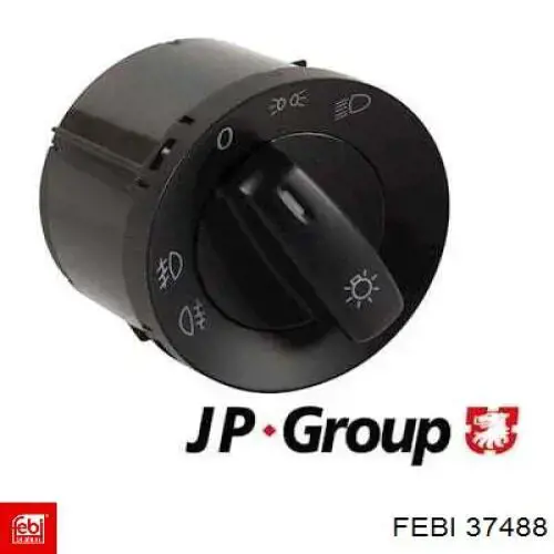 Купити 37488 Febi Перемикач світла фар, на "торпеді"