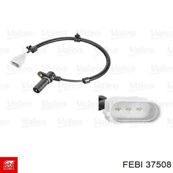Датчик обертів колінвалу Febi 37508 ціна, від 20.30 USD
